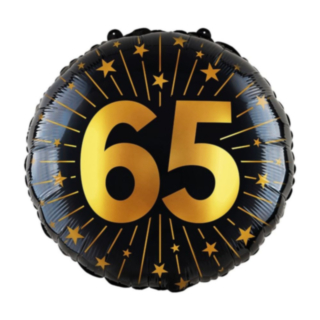 65 Års Golden Celebrations Folieballon
