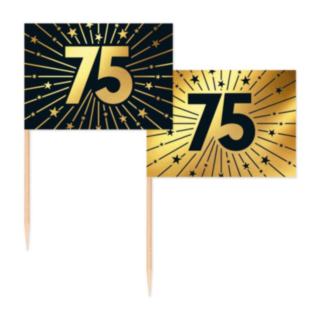 75 Års Golden Celebrations Kagepinde