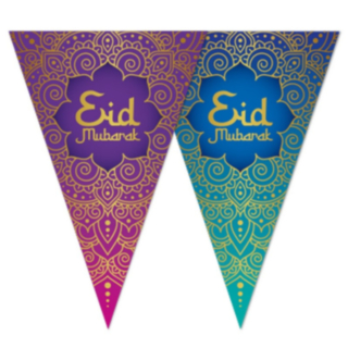 Eid Mubarak Vimpelguirlande
