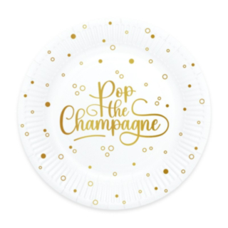 Pop the Champagne Paptallerkener