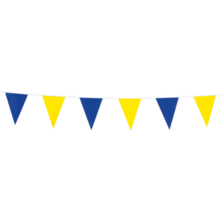 Vimpelguirlande Blå/Gul