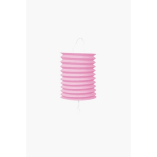 Cylinder Papirlanterne Lyserød
