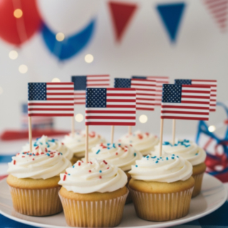 USA Flag Kagepinde