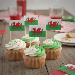 Wales Flag Kagepinde