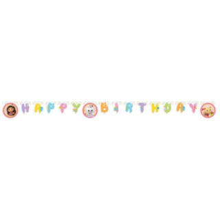 Gabby's Dollhouse® Happy Birthday Guirlande