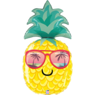 Ananas Med Solbriller Folieballon
