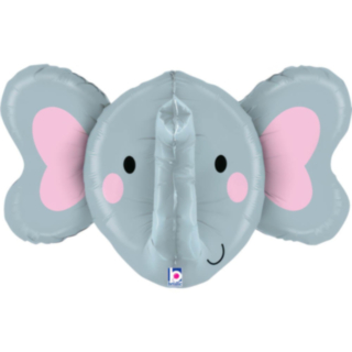 Elefant Hoved Folieballon