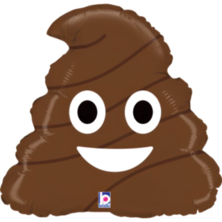 Emoji Lort Folieballon