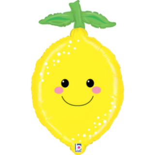 Smilende Citron Folieballon