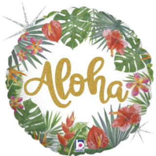 Tropisk Aloha Folieballon
