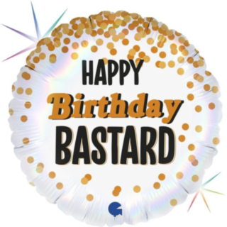 Happy Birthday Bastard Folieballon