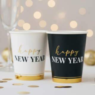 Happy New Year Clock Papkrus
