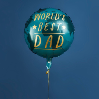 World's Best Dad Folieballon