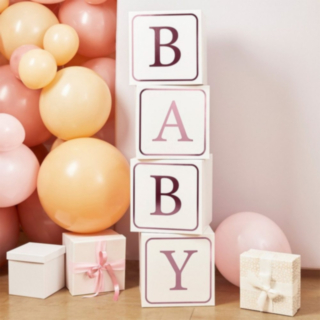 BABY Jumbo Klodser Lyserød