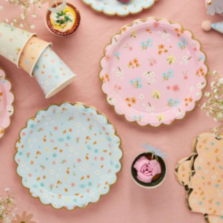 Floral Tea Party Tallerkener