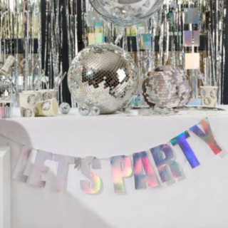 Let's Party Guirlande Iriserende