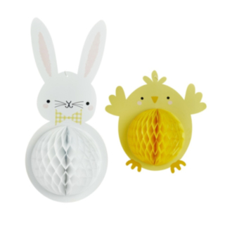 Kanin & Kylling Honeycomb Figurer