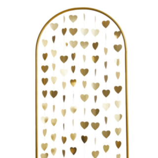 Hjerte Backdrop Guld