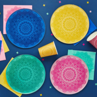Mandala Paptallerkener