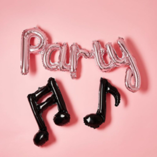 Musical Party Folieballoner