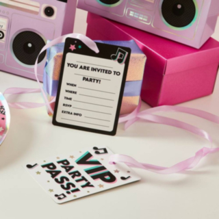 Musical Party VIP Invitationer
