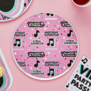 Musical Party Paptallerkener