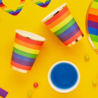 Regnbue Pride Krus