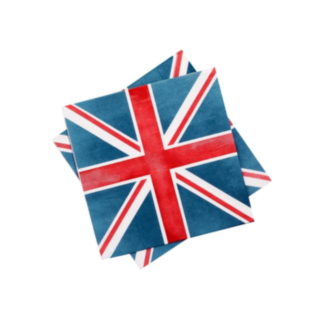 Union Jack Servietter