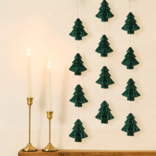 Juletræsguirlande Grøn