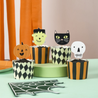 Spooky Karakterer Cupcake Sæt
