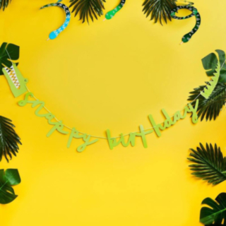 Snappy Birthday Guirlande