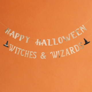 Witch & Wizard Halloween Guirlande