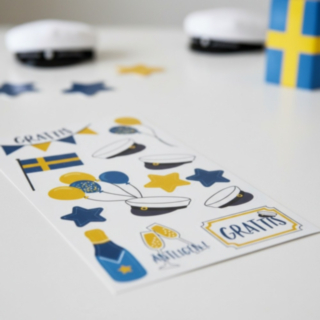Svensk Student Klistermærker
