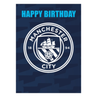 Manchester City® Fødselsdagskort