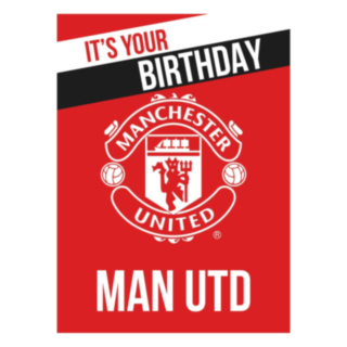 It's Your Birthday Manchester United® Fødselsdagskort