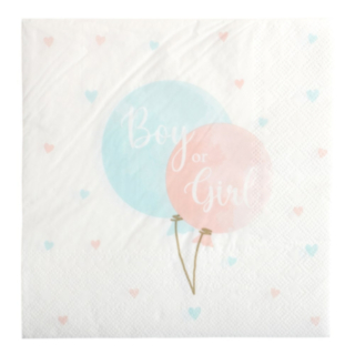 Boy Or Girl Servietter