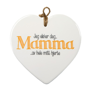 Mamma Porcelænshjerte