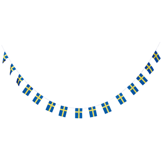 Sverige Flagguirlande