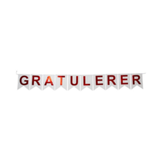 Norsk Gratulerer Banner