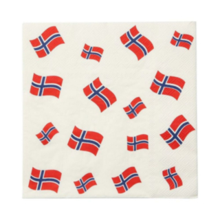 Norske Flag Servietter