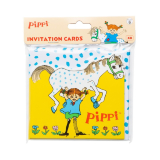 Pippi Langstrømpe® Invitationer