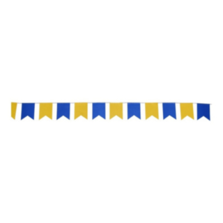 Flag Guirlande Blå/Gul