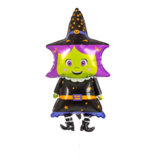 Halloween Heks Folieballon