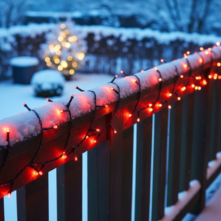 LED Lyskæde Rød