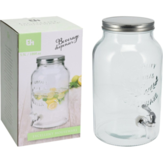 Glas Dispenser 5,5 L