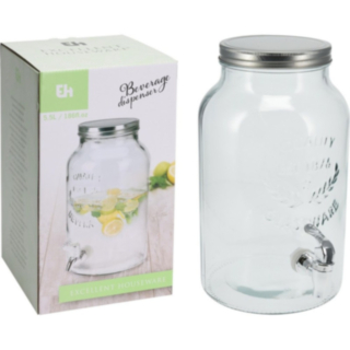 Glas Dispenser 5,5 L
