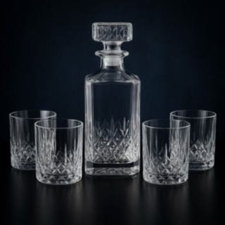 Whisky Karaffel & Glas