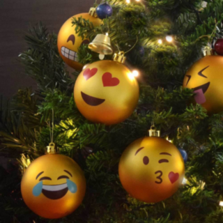 Emoji Julekugler