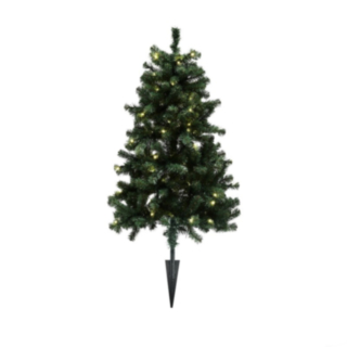 Kunstigt Udendørs Juletræ LED 120 x 82 cm Klasse B+