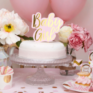 Baby Girl Kagetopper Lyserød